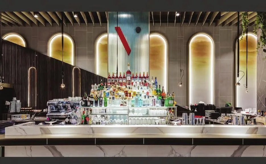 Otivm, ristorante a Milano: interni e dettagli architettonici